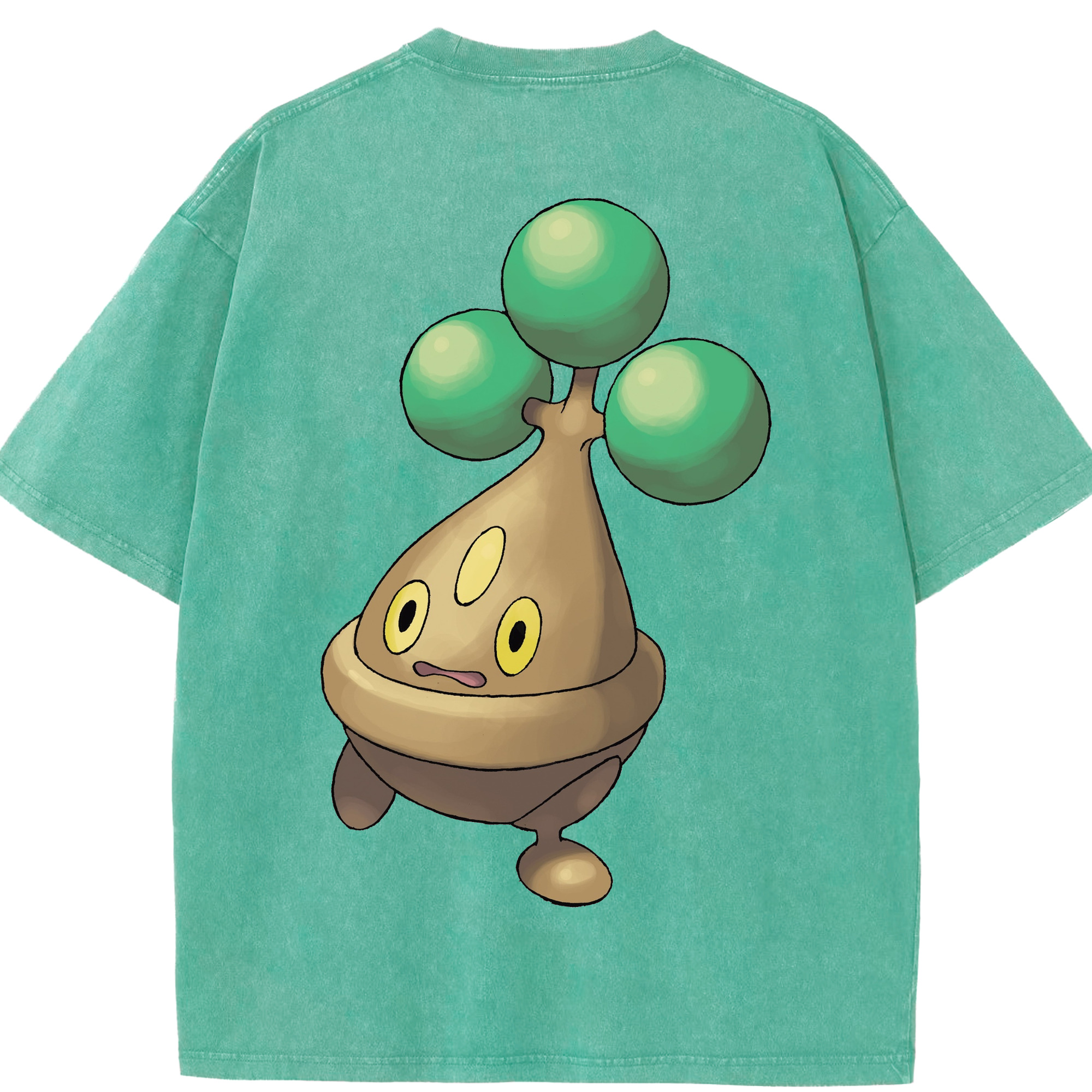 （画像用） ポケットモンスター Pokémon 綿100% ヴィンテージ風 半袖Tシャツ（背面プリント）